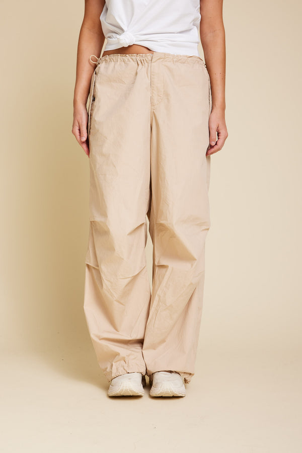 Line Of Oslo Buster Solid Trousers Trousers Latte