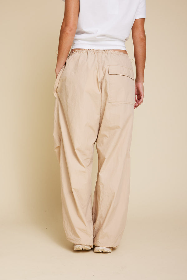 Line Of Oslo Buster Solid Trousers Trousers Latte