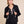 Line Of Oslo Cheyenne Linen Top Top Black 097