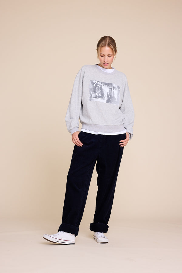 Line Of Oslo Chip cord Trouser Dark blue