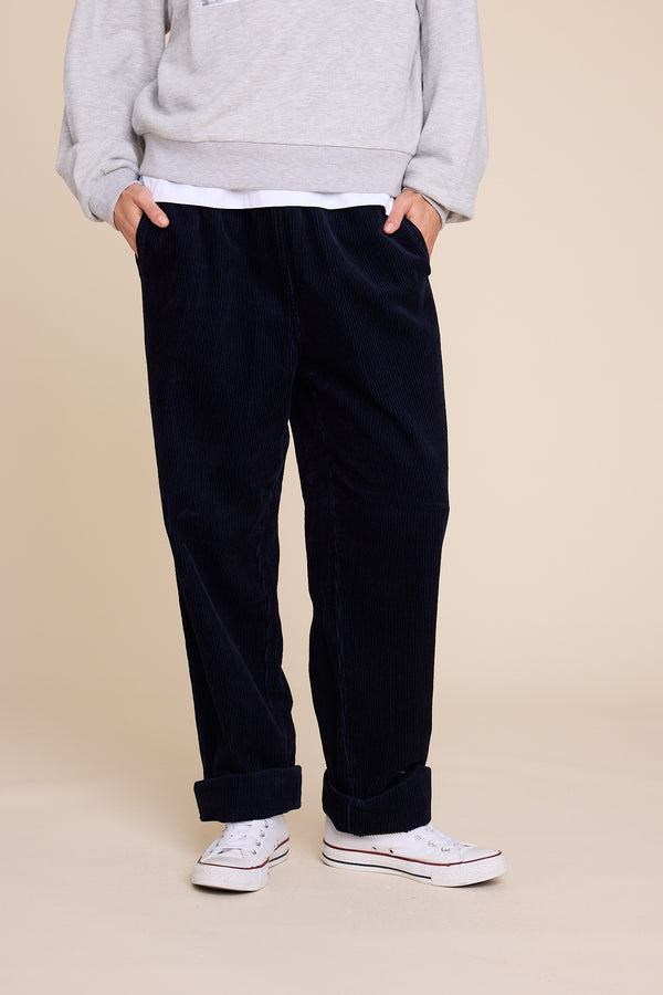 Line Of Oslo Chip cord Trouser Dark blue