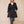 Line Of Oslo Clyde Short Trench Coat Jacket Black 097