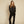 Line Of Oslo Cooper Flare Suede 23 Trousers Trousers Black 097