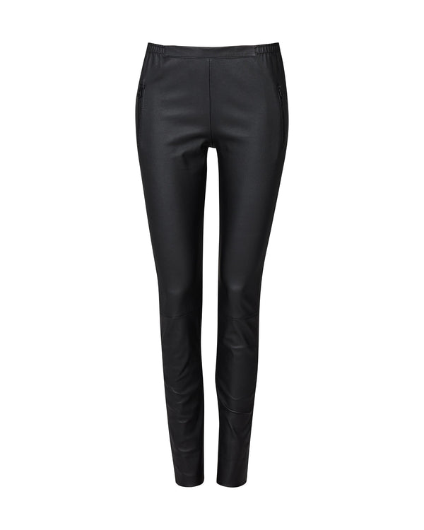 Line Of Oslo Cooper Straight 22 Trousers Trousers Black 097