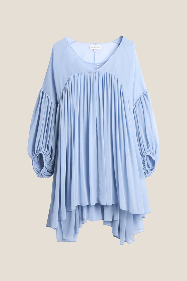 Line Of Oslo Dawn Solid Dress Dress Light Blue 003