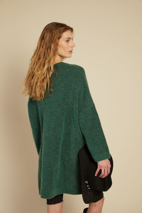 Line Of Oslo Eva 23 Sweater Knitted sweaters Green 053