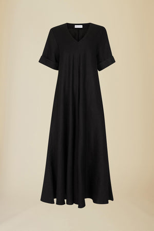 Line Of Oslo Eva Dress Dresses Black 097