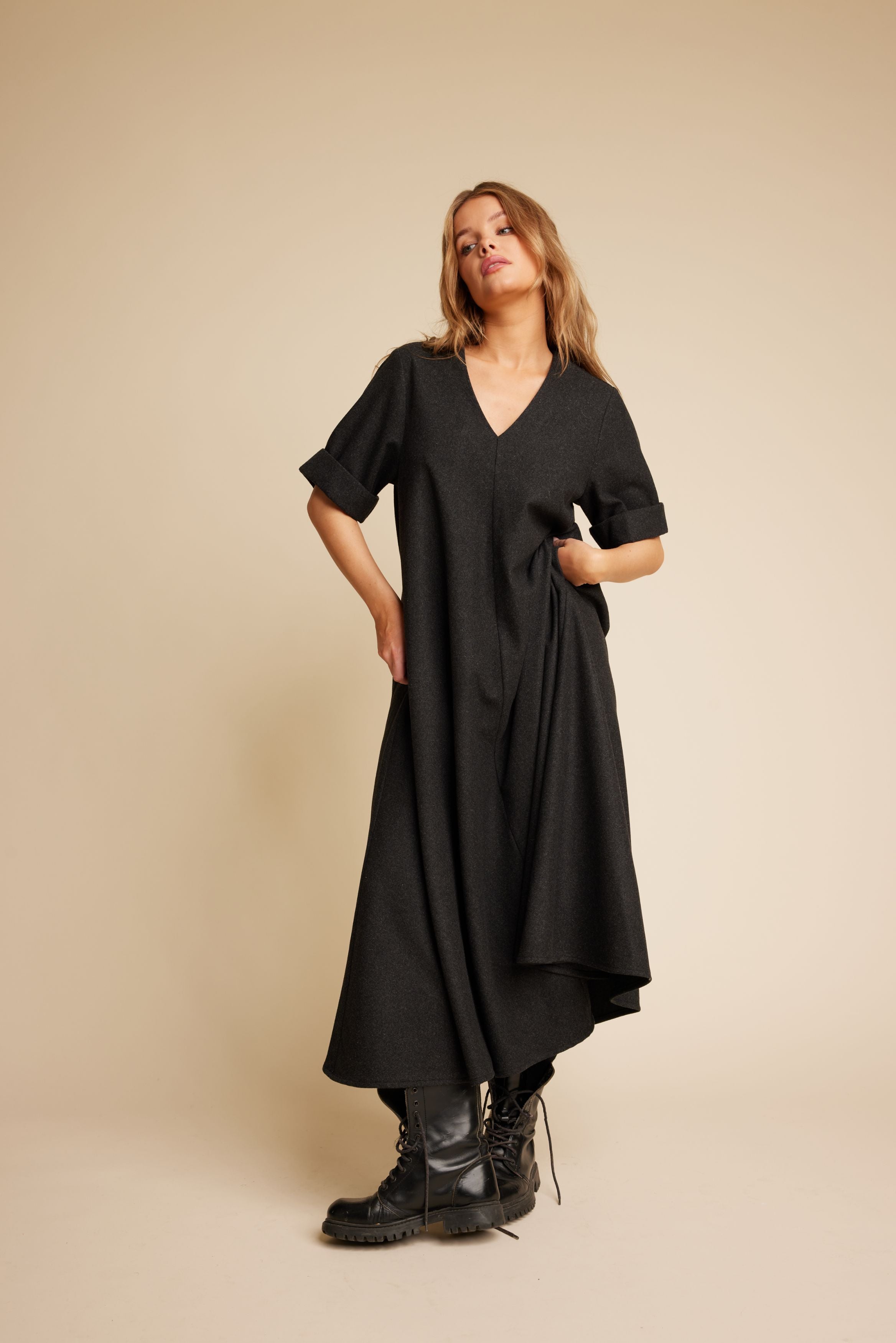 Line of Oslo Eva Wool Dress Line of Oslo Eva Wool Dress