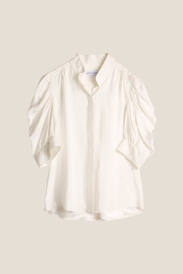 Line Of Oslo Fiona Viscose Blouse Blouse Creme 091