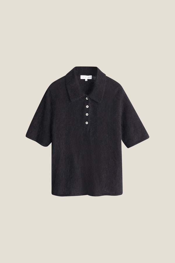 Line Of Oslo Grant Strikket Topp  Black 097