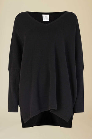 Line Of Oslo Hanne Sweater Knitted sweaters Black 097