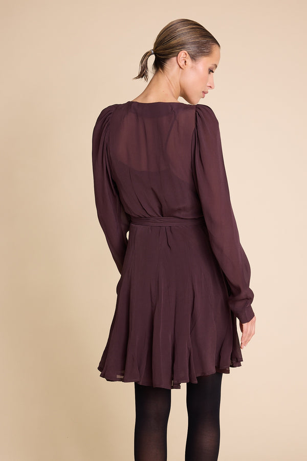 Line Of Oslo Harriet Viscose Dress Dress Port 008