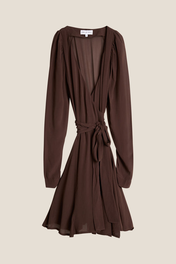 Line Of Oslo Harriet Viscose Dress Dress Port 008