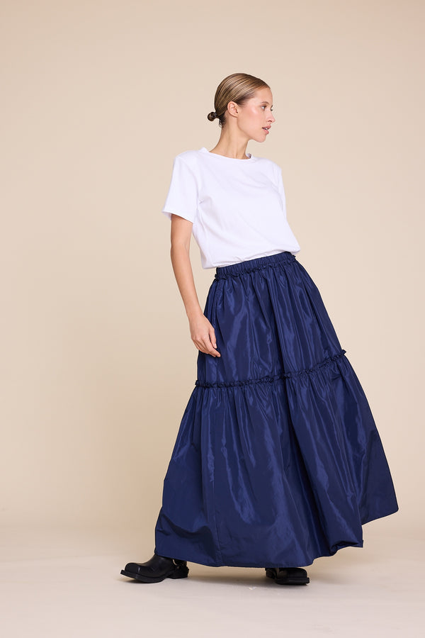 Line Of Oslo Hay 25 Solid Skirt Skirt Blue 066