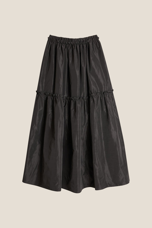 Line Of Oslo Hay 25 Solid Skirt Skirt Black 097