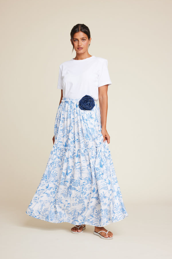 Line Of Oslo Hay Print Skirt Skirt Print 171