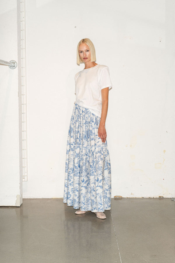 Line Of Oslo Hay Print Skirt Skirt Print 171