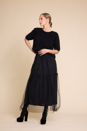 Line Of Oslo Hay Tulle Skirt Skirt Black 097