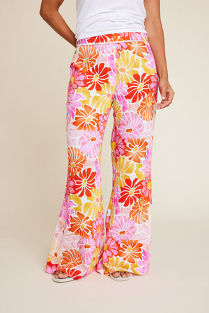 Line Of Oslo Henrix Flower Trousers Trouser As is 136