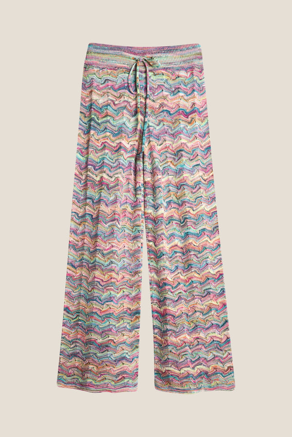 Line Of Oslo Holmes Multi Trousers Knitted trouser Multicolor 137