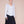 Line Of Oslo Honey Dots Bluse Blouse White 001