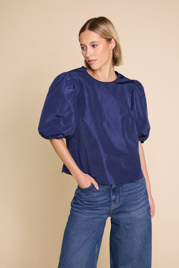 Line Of Oslo Isabel 25 Solid Blouse Blue 066