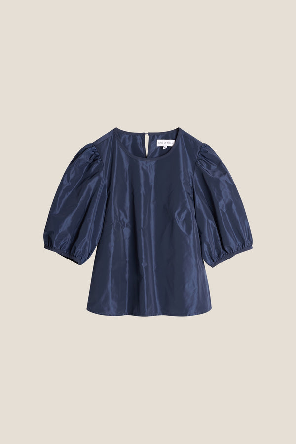 Line Of Oslo Isabel 25 Solid Blouse Blue 066