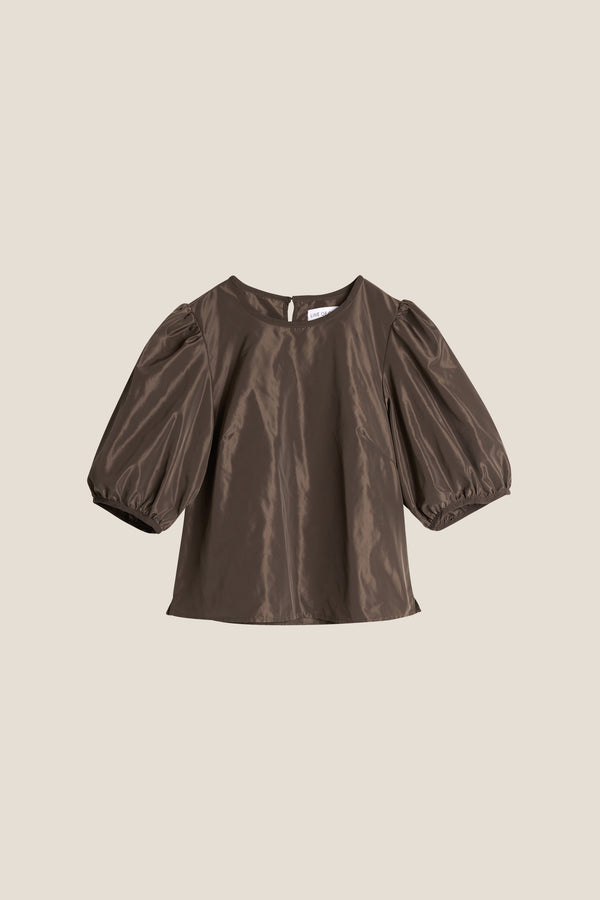 Line Of Oslo Isabel 25 Solid Blouse Brown 063