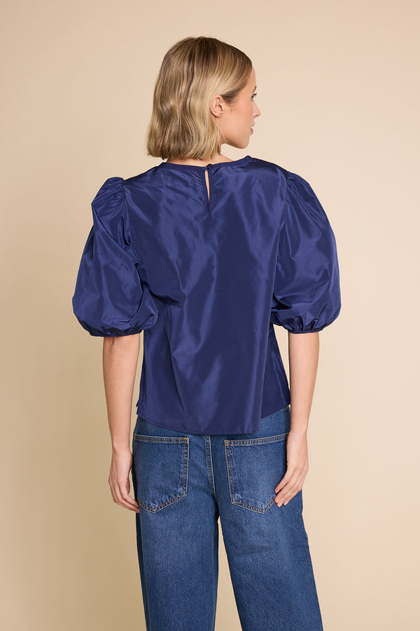 Line Of Oslo Isabel 25 Solid Blouse Blue 066