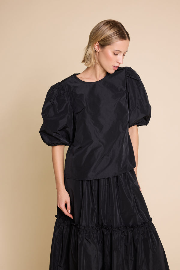 Line Of Oslo Isabel 25 Solid Blouse Black 097