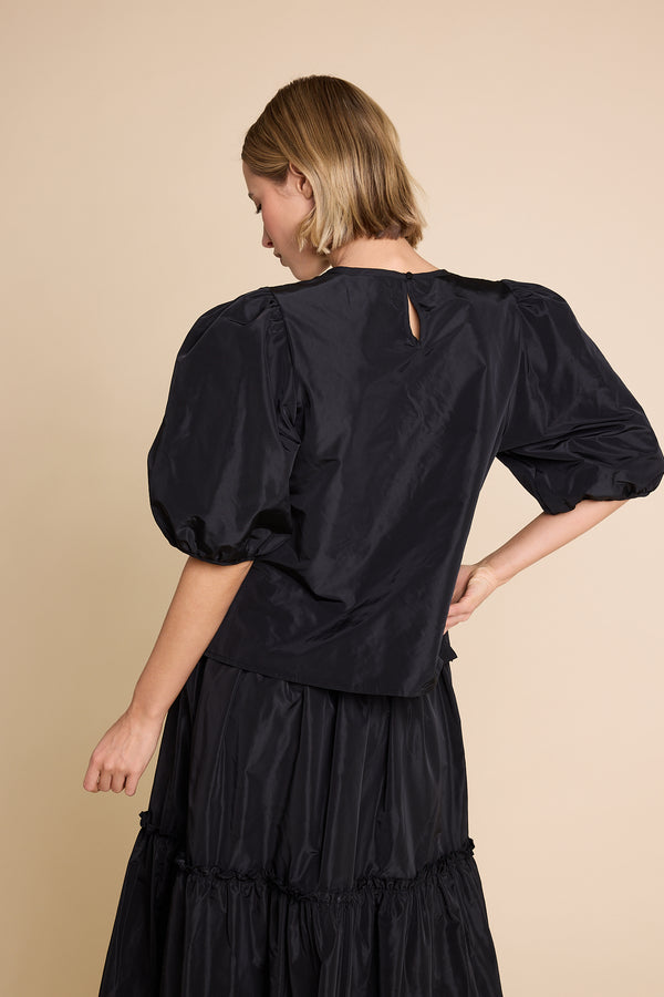 Line Of Oslo Isabel 25 Solid Blouse Black 097