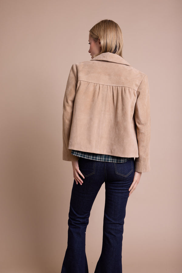Line Of Oslo Jett Semsket Jakke Jacket Camel 061
