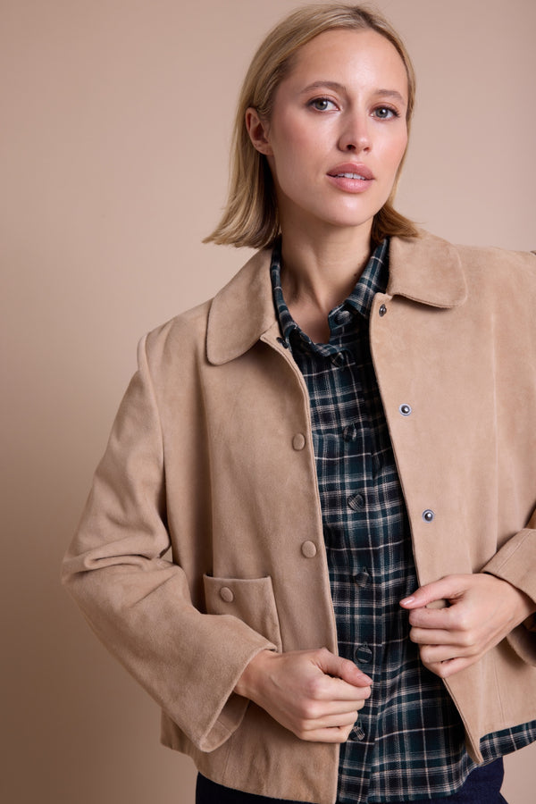 Line Of Oslo Jett Semsket Jakke Jacket Camel 061