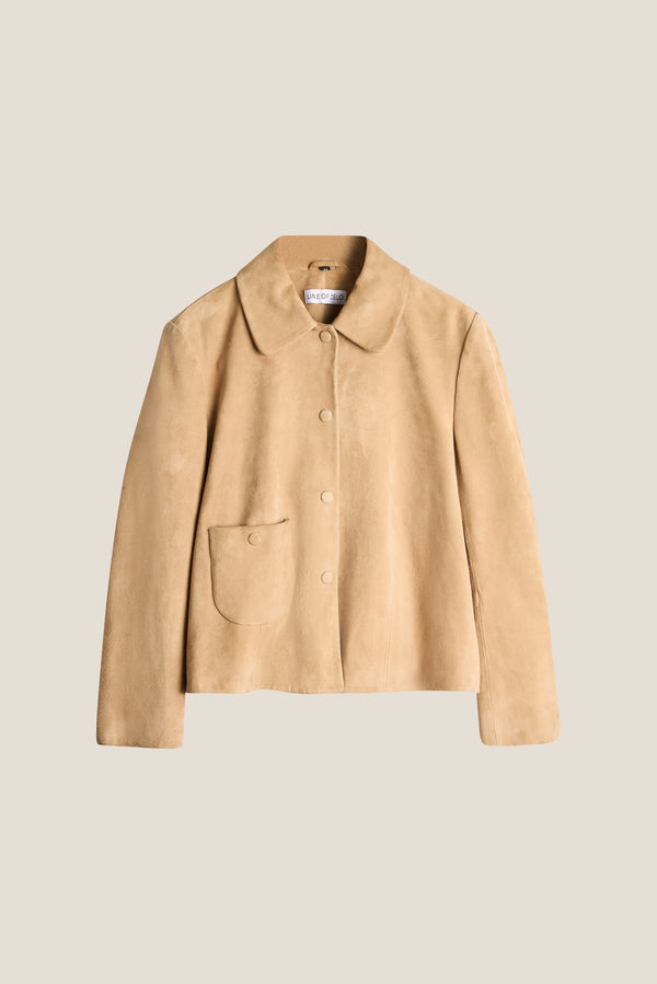 Line Of Oslo Jett Semsket Jakke Jacket Camel 061