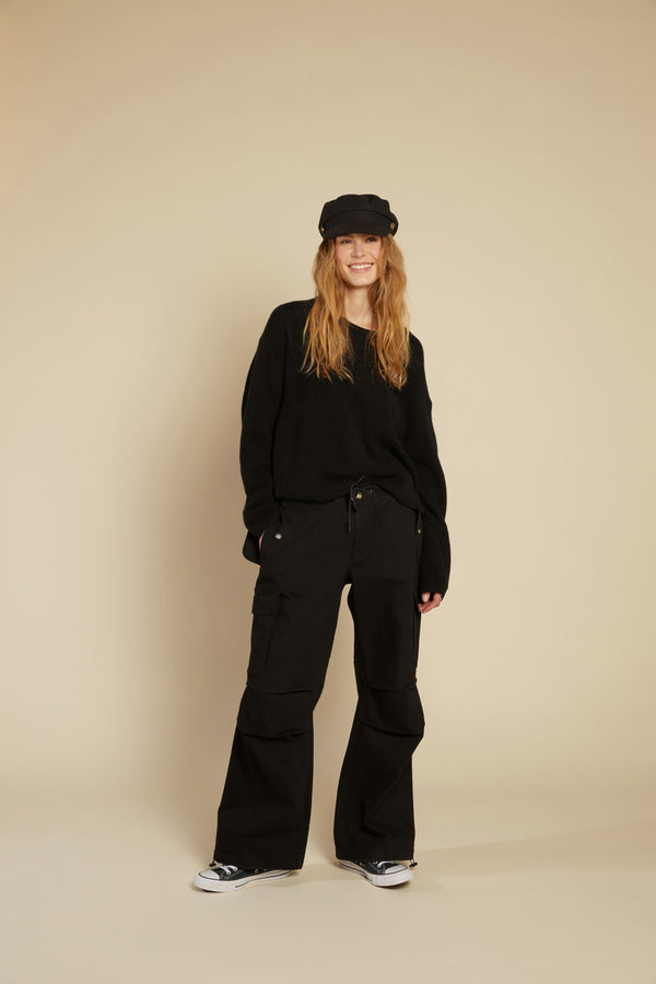 Line Of Oslo Jones Trousers Trousers Black 097