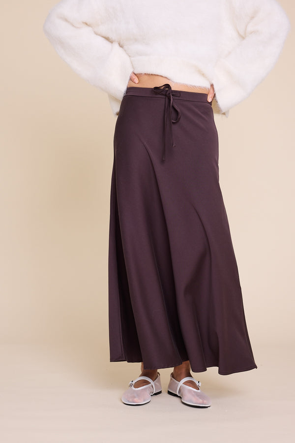Line Of Oslo Josefine Skirt Skirt Dark brown