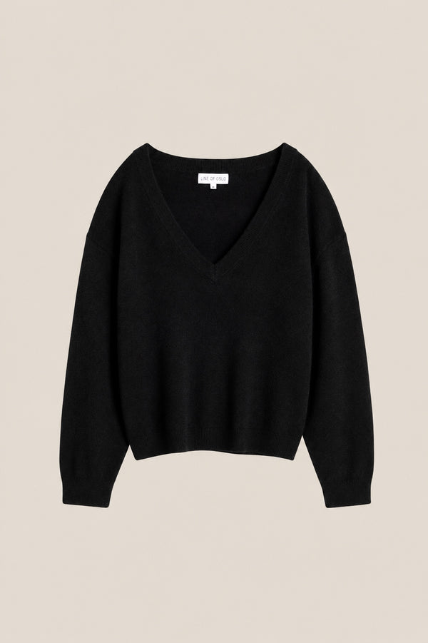 Line Of Oslo Kamilla AW26 Genser  Black 097