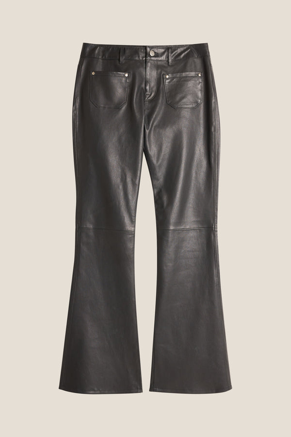 Line Of Oslo Las Vegas Leather Leather pant Black 097