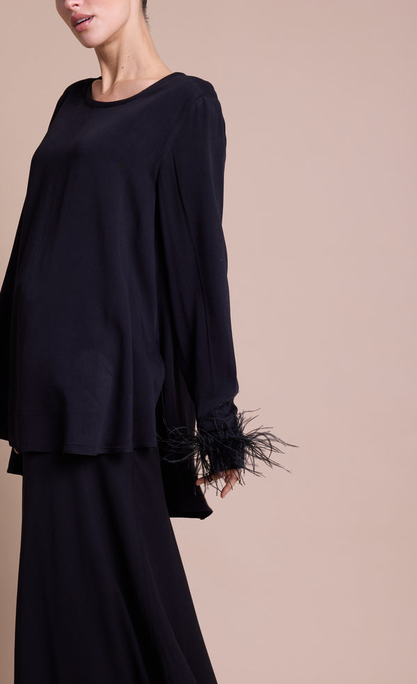 Line Of Oslo Lennox Topp Dress Black 097