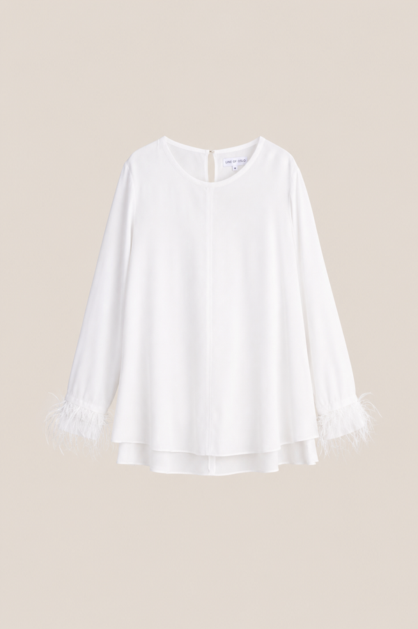 Line Of Oslo Lennox Topp Dress Creme 091