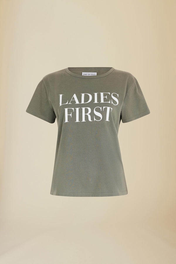 Line Of Oslo Life Ladies T-shirt T-shirts Army 119