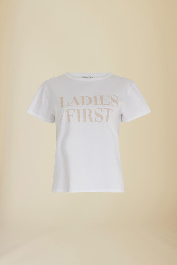 Line Of Oslo Life Ladies T-shirt T-shirts White 001