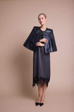 Line Of Oslo Lilly Dots Kjole Dress Black 097