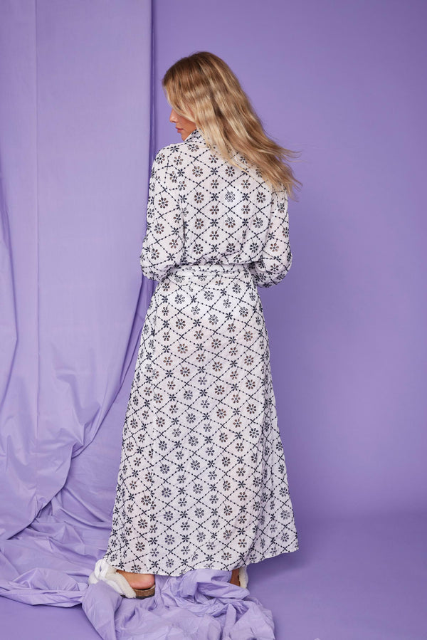 Line Of Oslo Lotta Embroidery Dress Dress As is 136