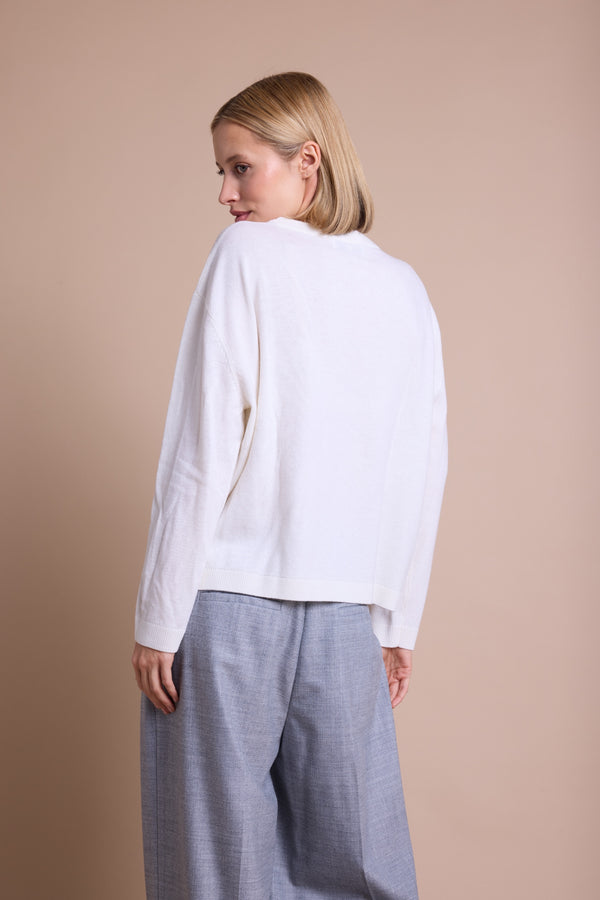 Line Of Oslo Luca Jacquard Genser  Creme/Grey/Antracite 201