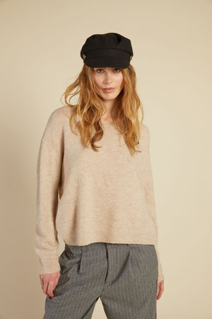 Line Of Oslo Luca Sweater Knitted sweaters Sand 069