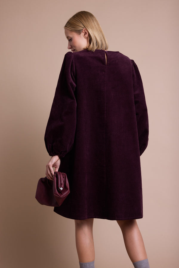 Line Of Oslo Luna Cord Kjole Dress Port 008
