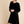 Line Of Oslo Luna Velvet Dress Dress Black 097