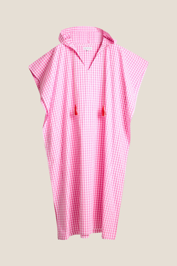 Line Of Oslo Mallis Check Dress Dress Pink 002