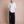 Line Of Oslo Man Skjorte Blouse White w/black